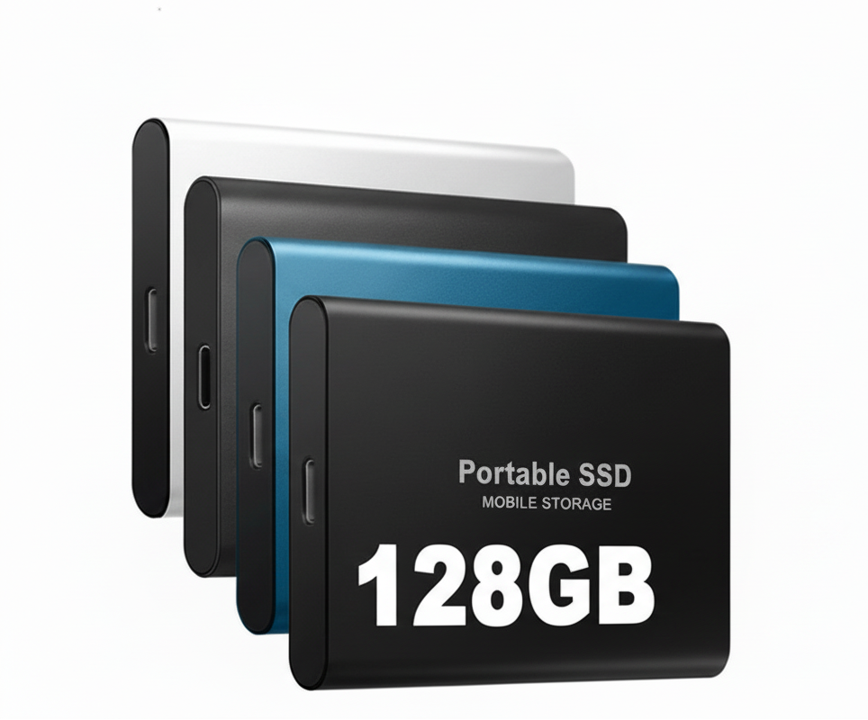 Portable SSD Drive Slim USB C for Android Apple and Windows Devices