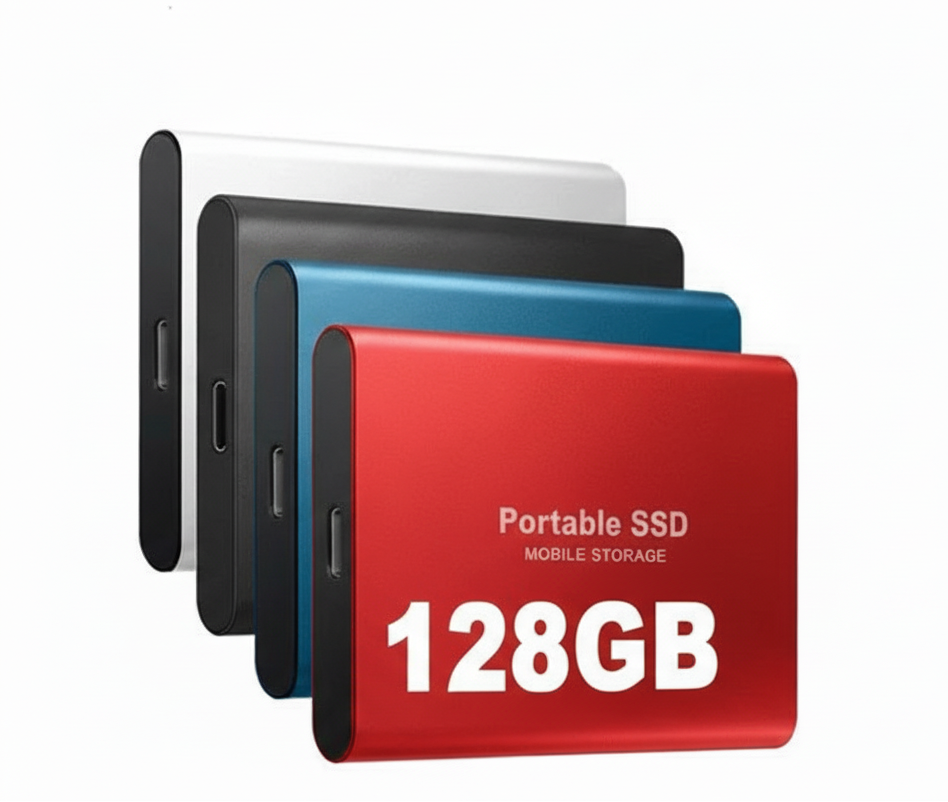 Portable SSD Drive Slim USB C for Android Apple and Windows Devices
