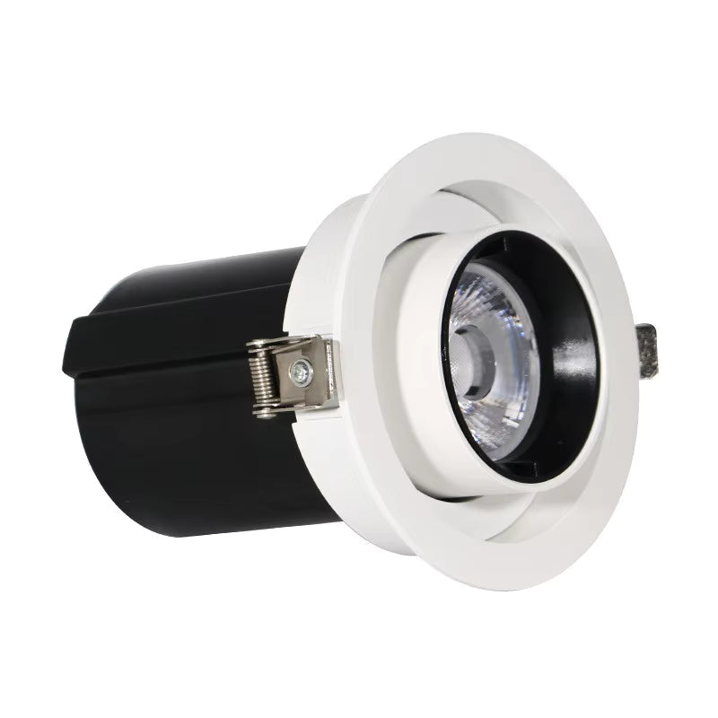 Recessed LED Spotlight Adjustable Tilt and Pull-Down Head
