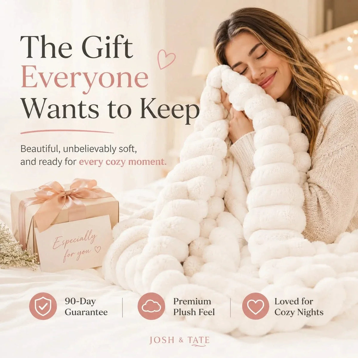 Plush Blanket for Bed and Couch