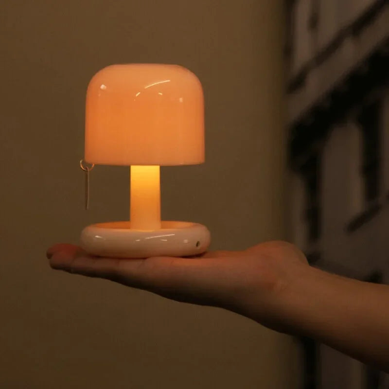 Mini Cordless Table Lamp Rechargeable LED Bedside