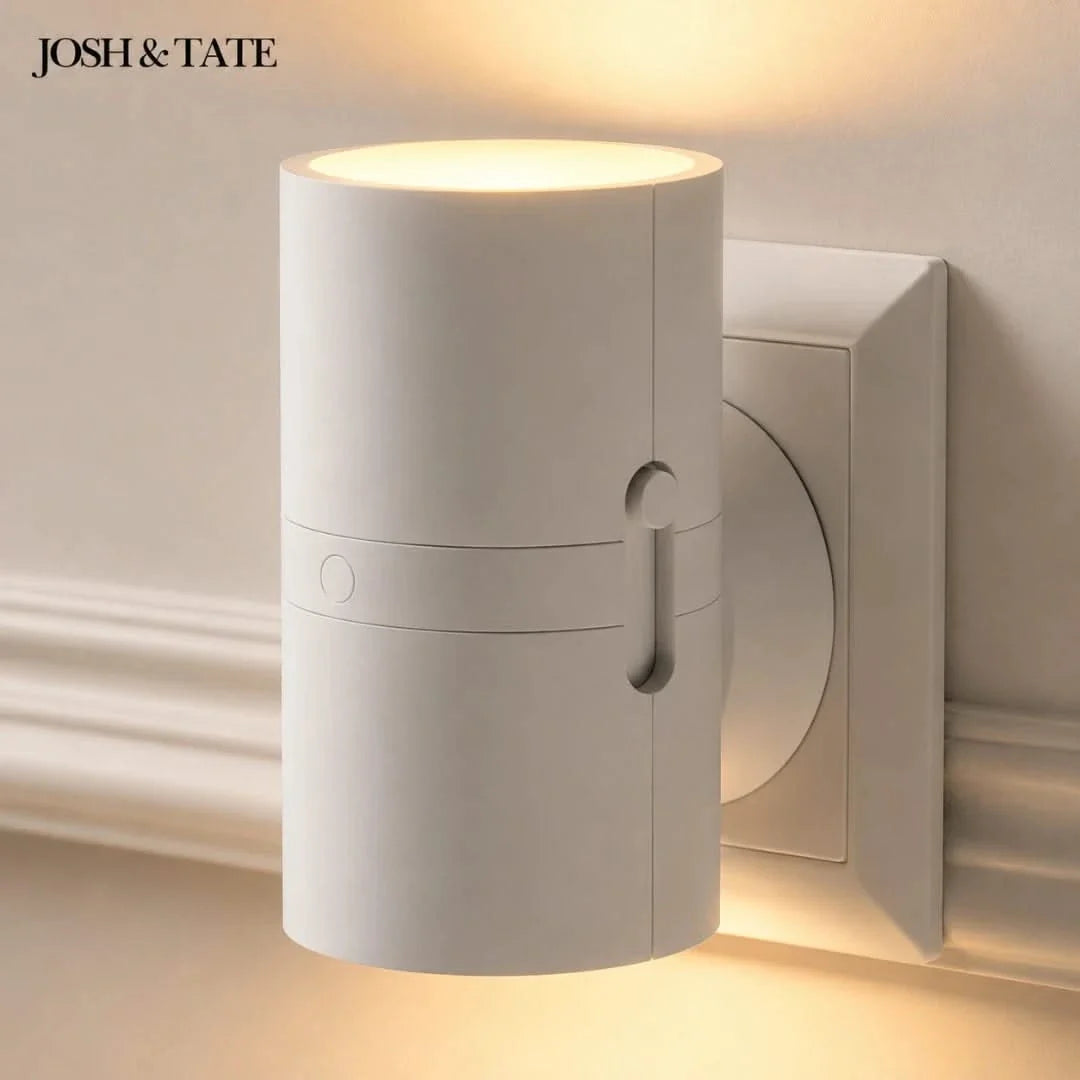 Plug In Wall Sconce Warm LED Up and Down Directional Light