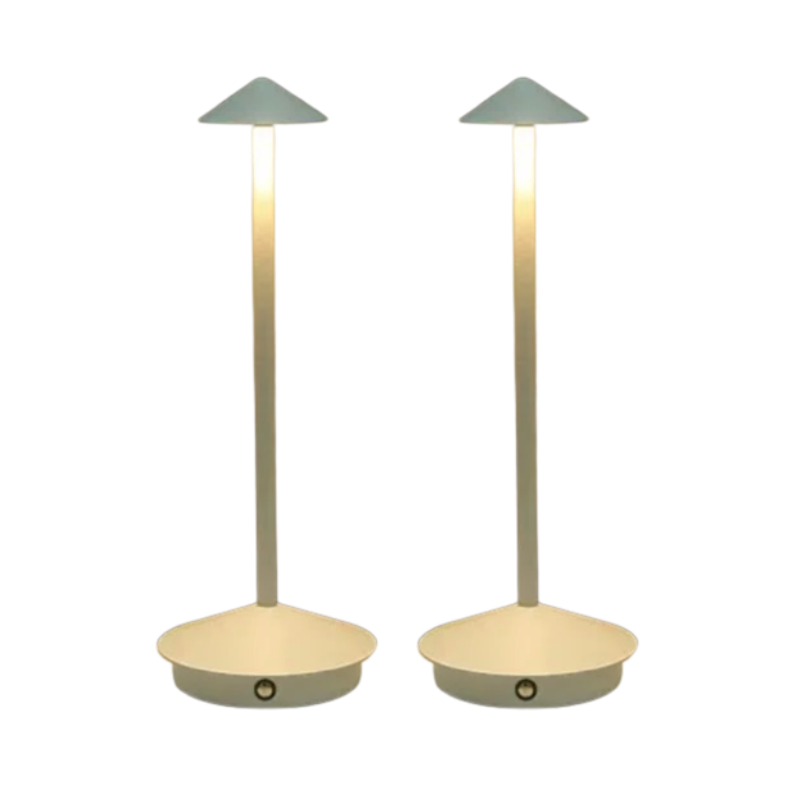 Cordless Desk Lamp Rechargeable Touch Dimmable Warm Light for Nightstand