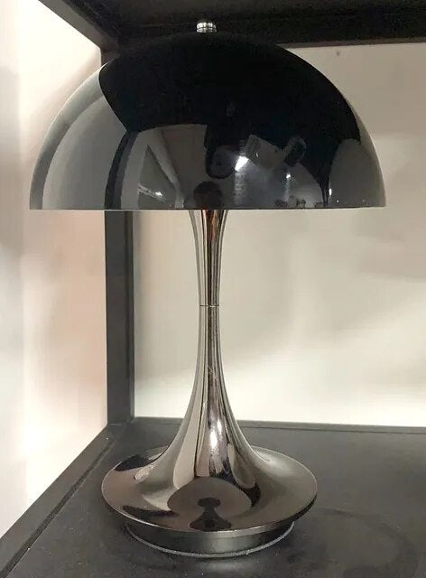 Mushroom Lamp Cordless Rechargeable Touch Dimmable for Bedside and Desk