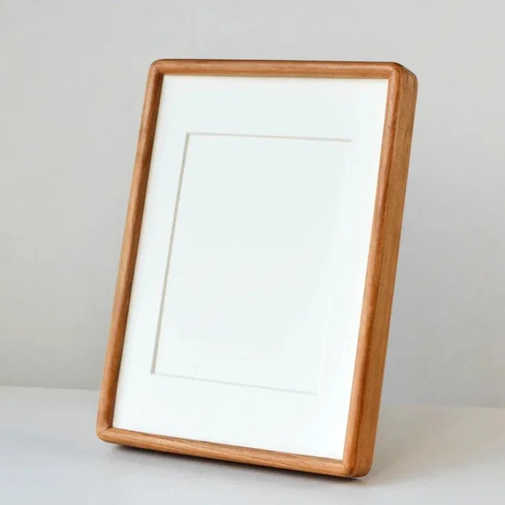 Solid Wood Picture Frame with Mat Mortise and Tenon Joinery