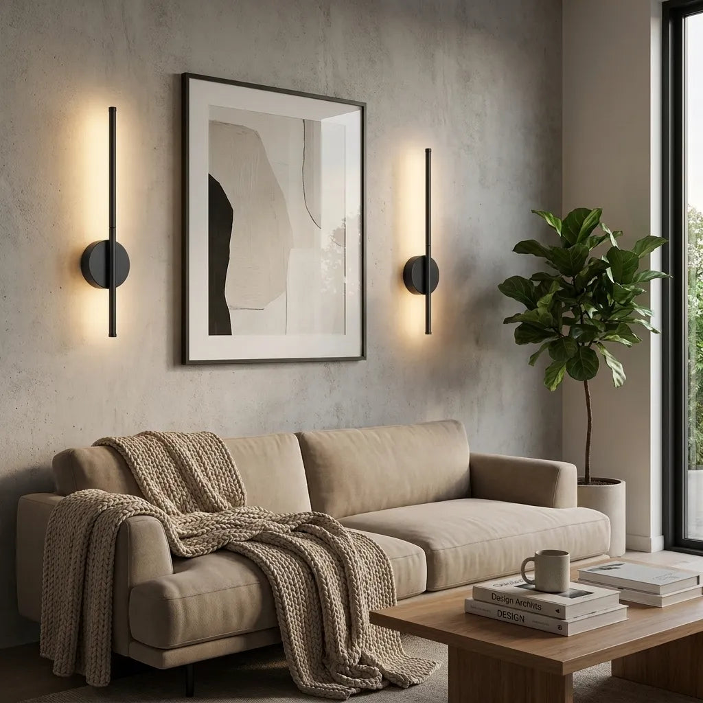 Cordless Wall Sconces Set of 2 Magnetic Rechargeable with Remote