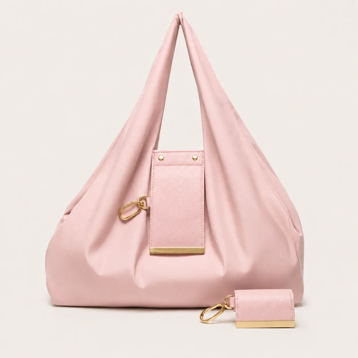Foldable Tote Bag Keychain Reusable Shopping Bag