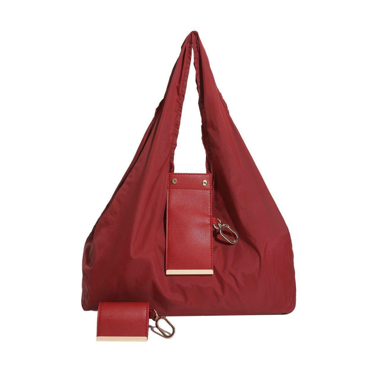 Foldable Tote Bag Keychain Reusable Shopping Bag