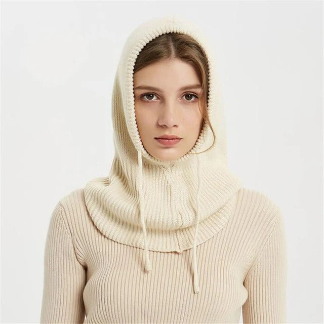 Cashmere Blend Knit Beanie Winter Hat Soft Lined for Cold Weather
