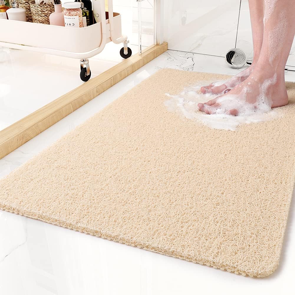 Loofah Shower Mat Open Weave Cut to Size