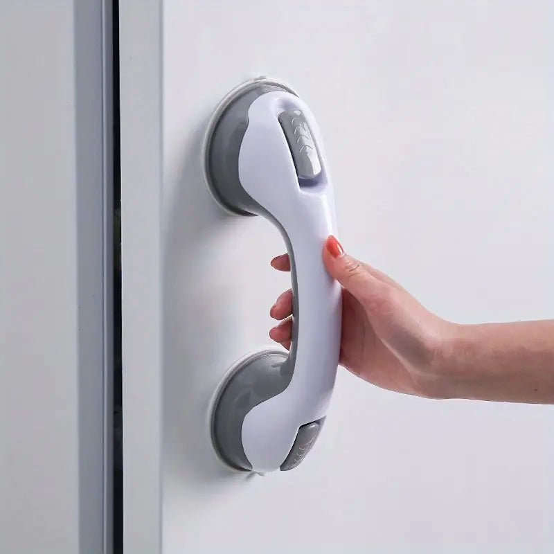 Suction Grab Bar Bathroom Assist Handle with Locking Levers