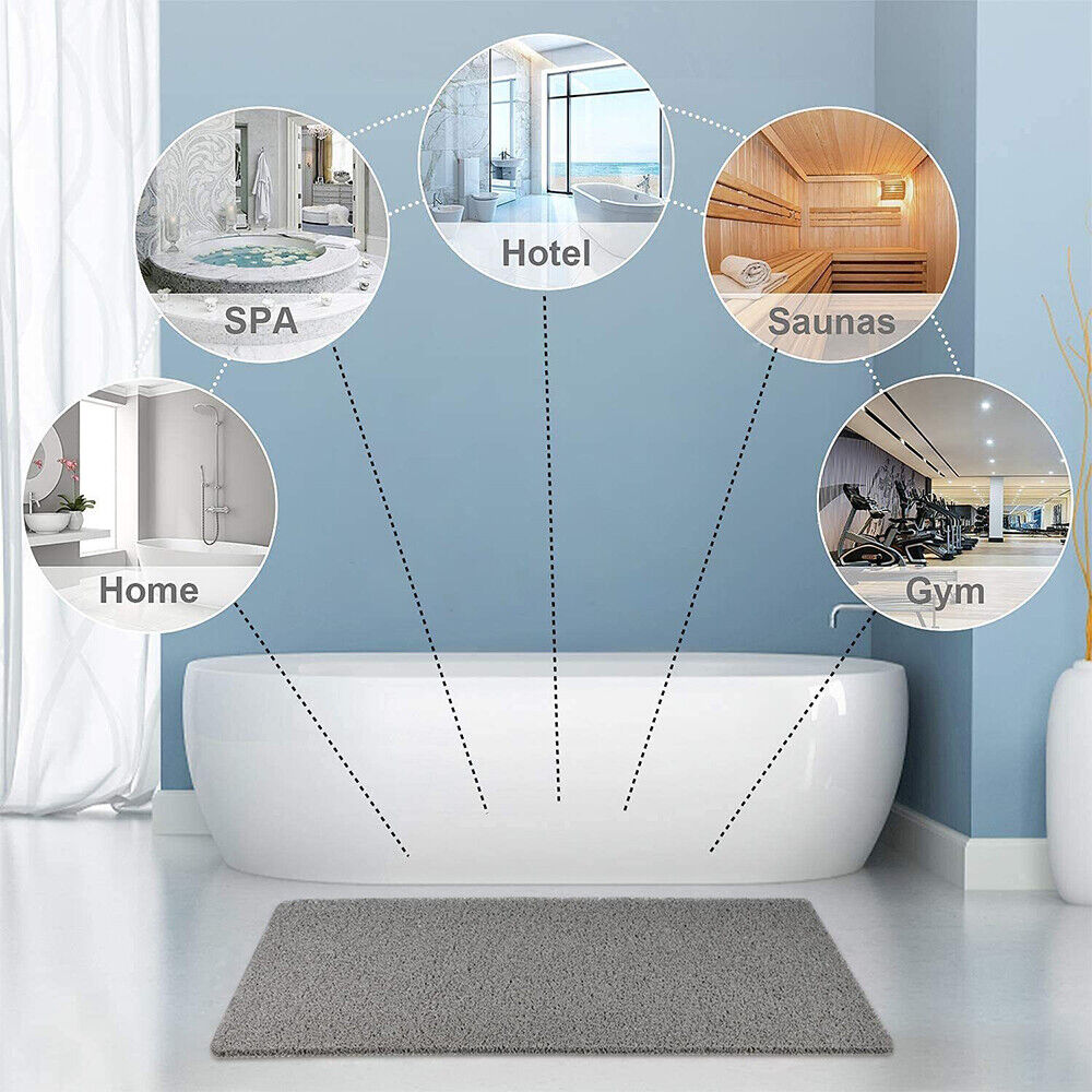 Loofah Shower Mat Open Weave Cut to Size
