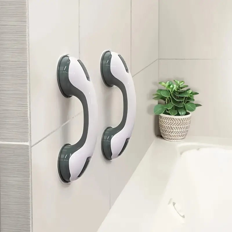 Suction Grab Bar Bathroom Assist Handle with Locking Levers