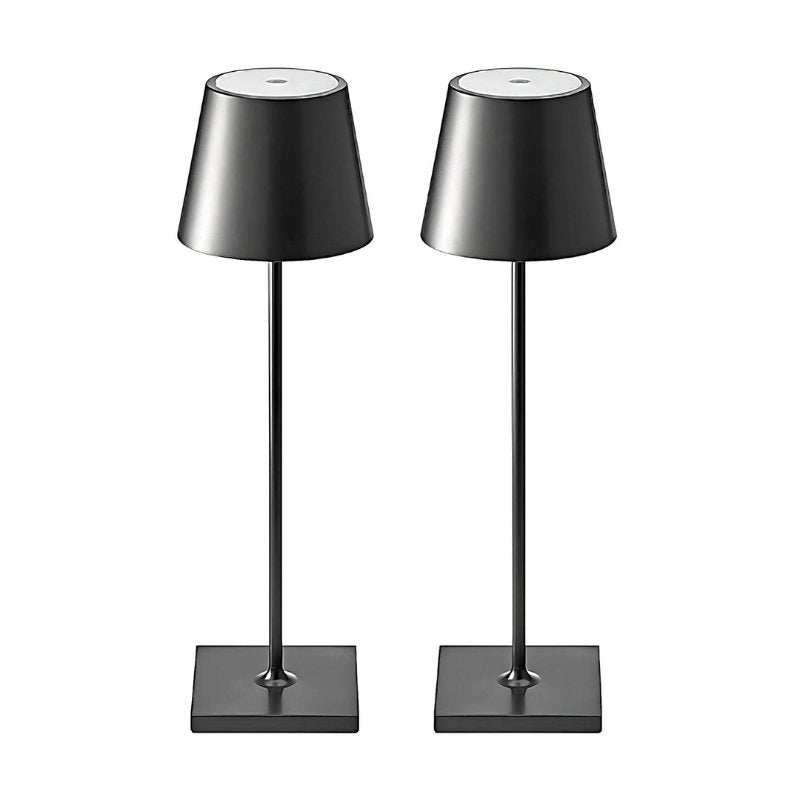 Cordless Table Lamp Rechargeable Waterproof for Outdoor Dining and Bedside