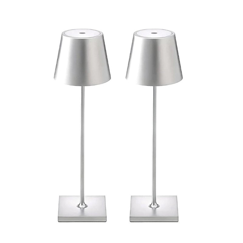 Cordless Table Lamp Rechargeable Waterproof for Outdoor Dining and Bedside