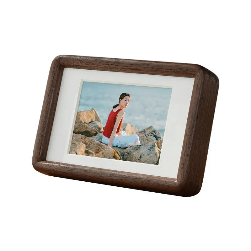 Solid Wood Picture Frame with Mat Mortise and Tenon Joinery