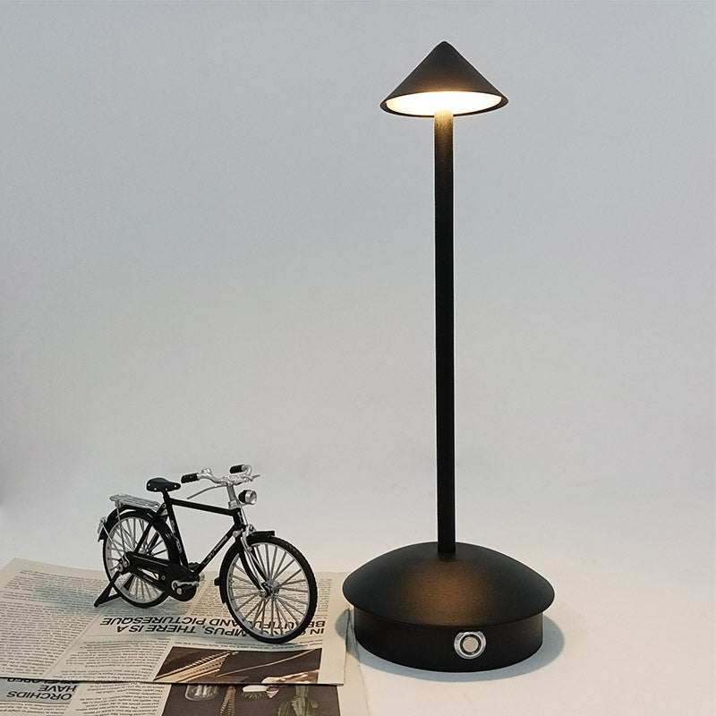 Cordless Desk Lamp Rechargeable Touch Dimmable Warm Light for Nightstand