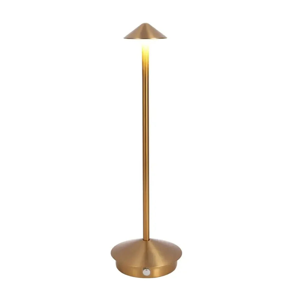 Cordless Desk Lamp Rechargeable Touch Dimmable Warm Light for Nightstand