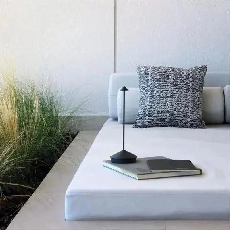 Cordless Desk Lamp Rechargeable Touch Dimmable Warm Light for Nightstand