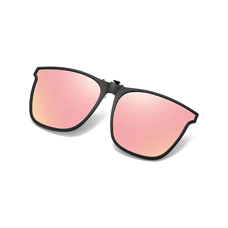 Polarized Clip On Sunglasses Flip Up Lenses for Prescription Glasses