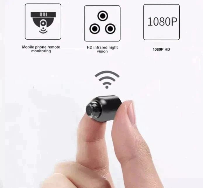 Mini Wireless Security Camera HD Night Vision Indoor Home Monitor