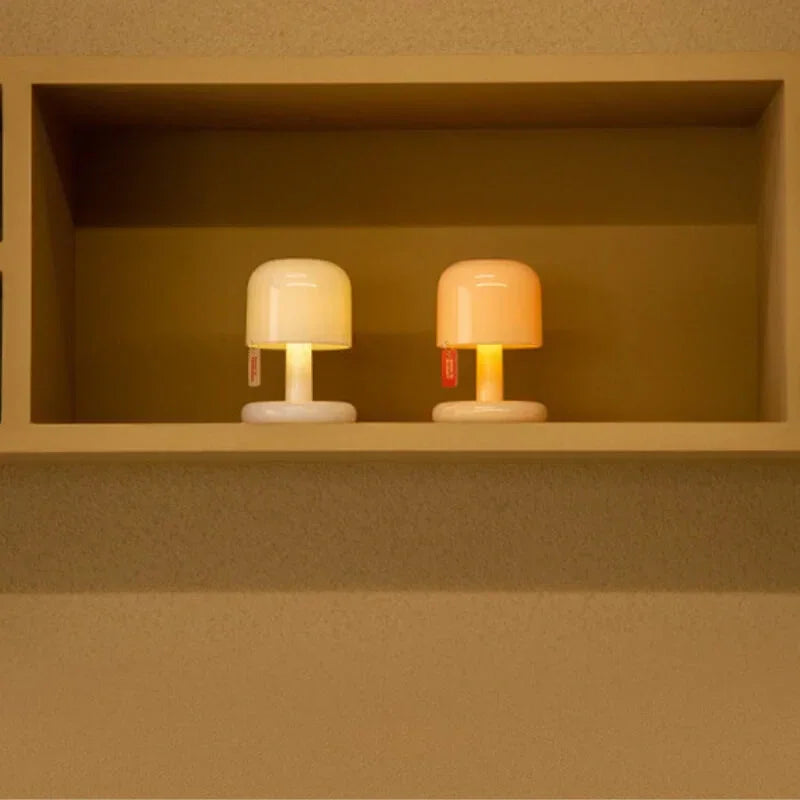 Mini Cordless Table Lamp Rechargeable LED Bedside