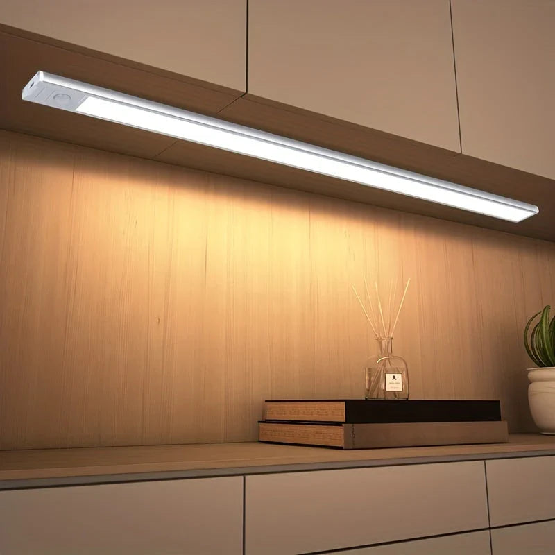 Motion Sensor Light Battery Operated Magnetic Mount for Closet and Hallway