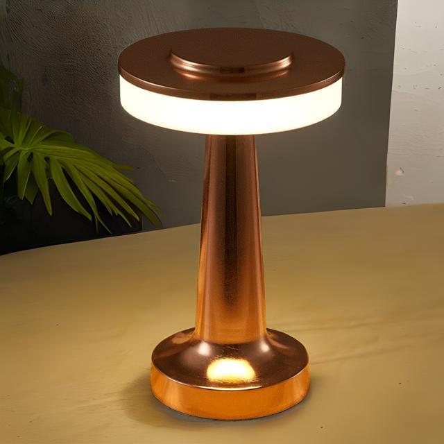 Touch Lamp Rechargeable Dimmable Bedside Night Light for Nursery and Camping