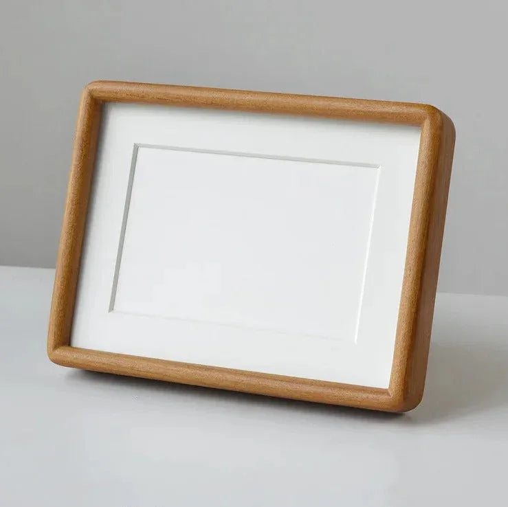 Solid Wood Picture Frame with Mat Mortise and Tenon Joinery