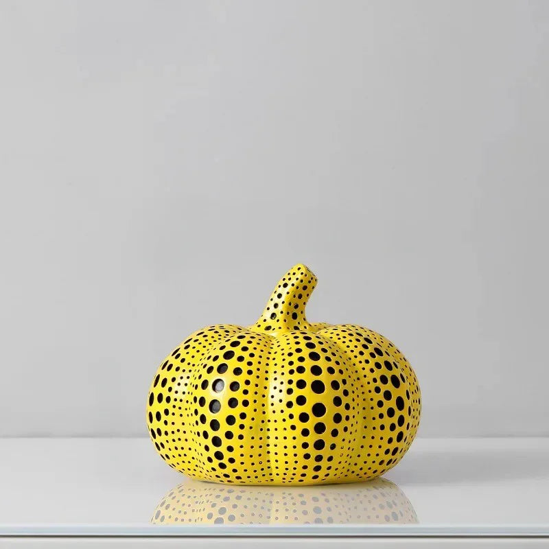 Polka Dot Decorative Figurine for Shelf and Desk