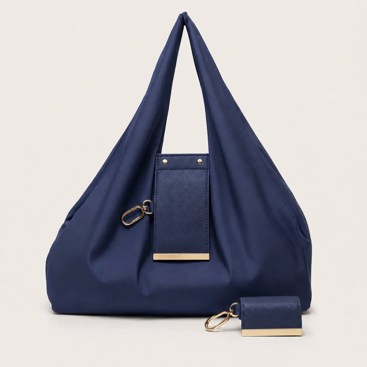 Foldable Tote Bag Keychain Reusable Shopping Bag